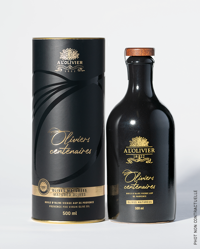 Coffret huile d'olive - Oliviers Centenaires