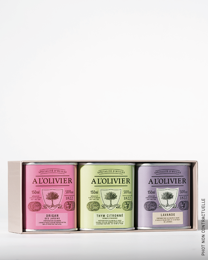 Coffret trio infusé