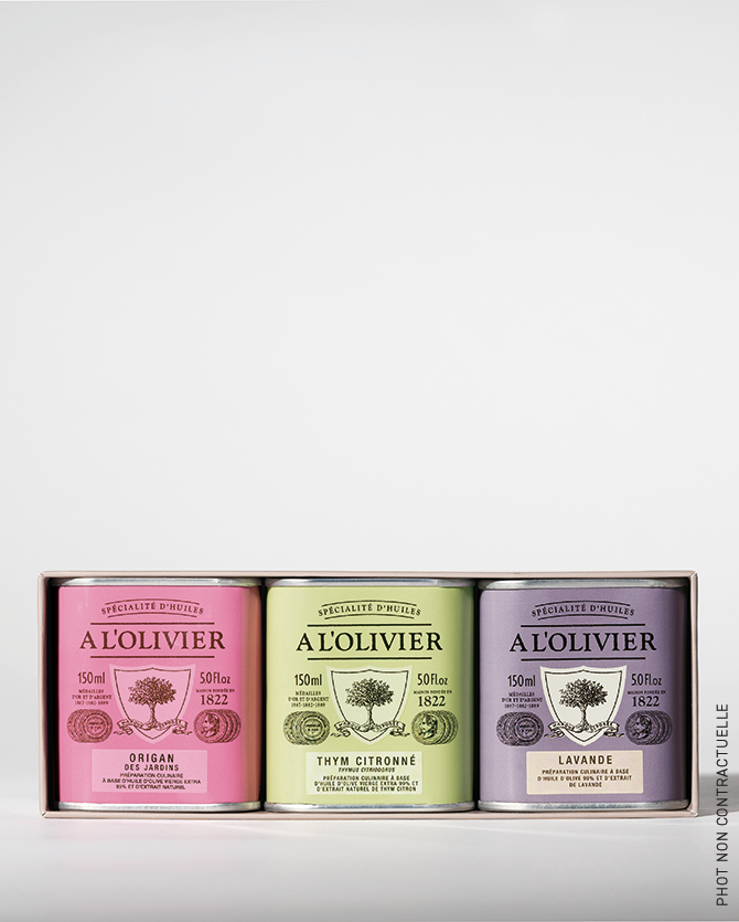 Coffret trio infusé