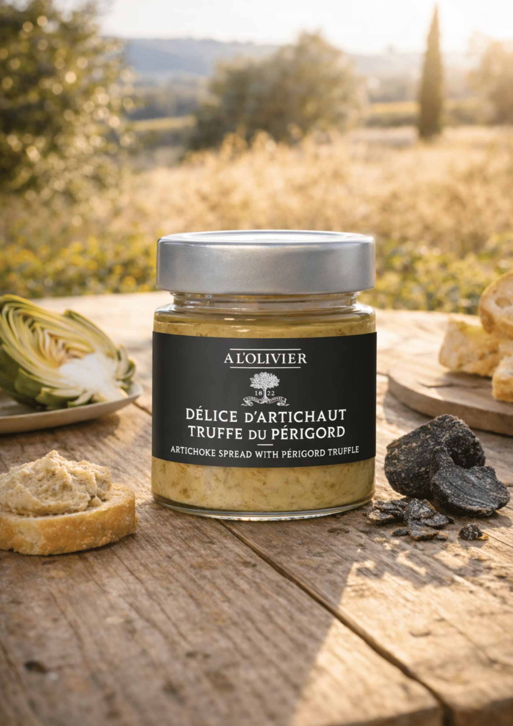 DÉLICE D’ARTICHAUT TRUFFE DU PÉRIGORD- 120g