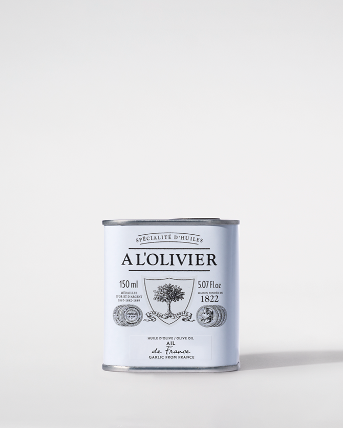 Aceite de oliva con infusión de ajo francés