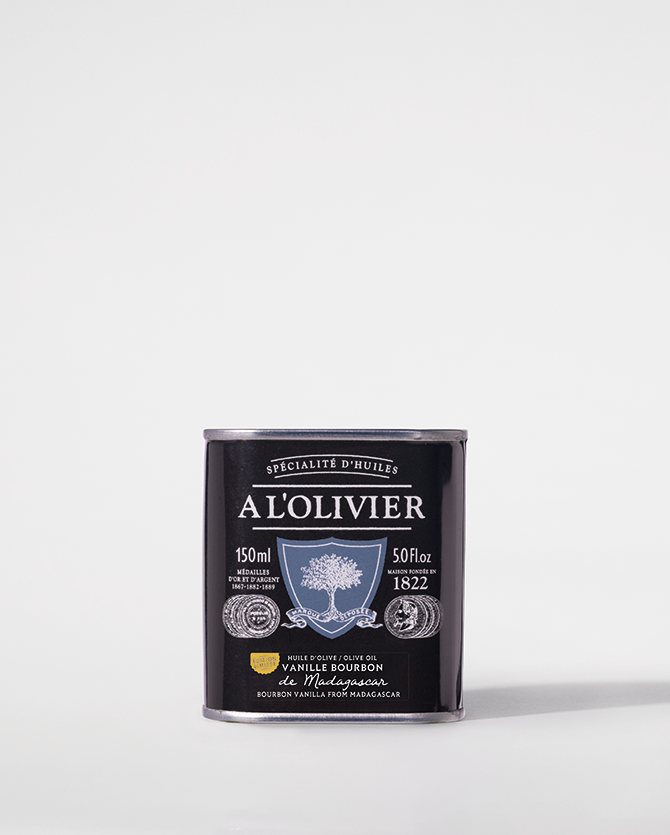 Huile d'olive infusée à la Vanille de Madagascar