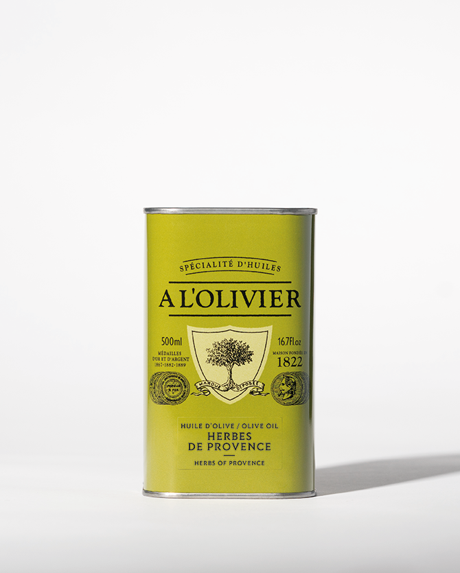 Aceite de oliva infusionado al estilo provenzal