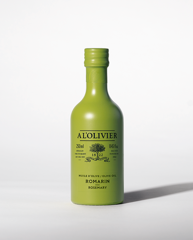 Huile d'olive infusée au Romarin