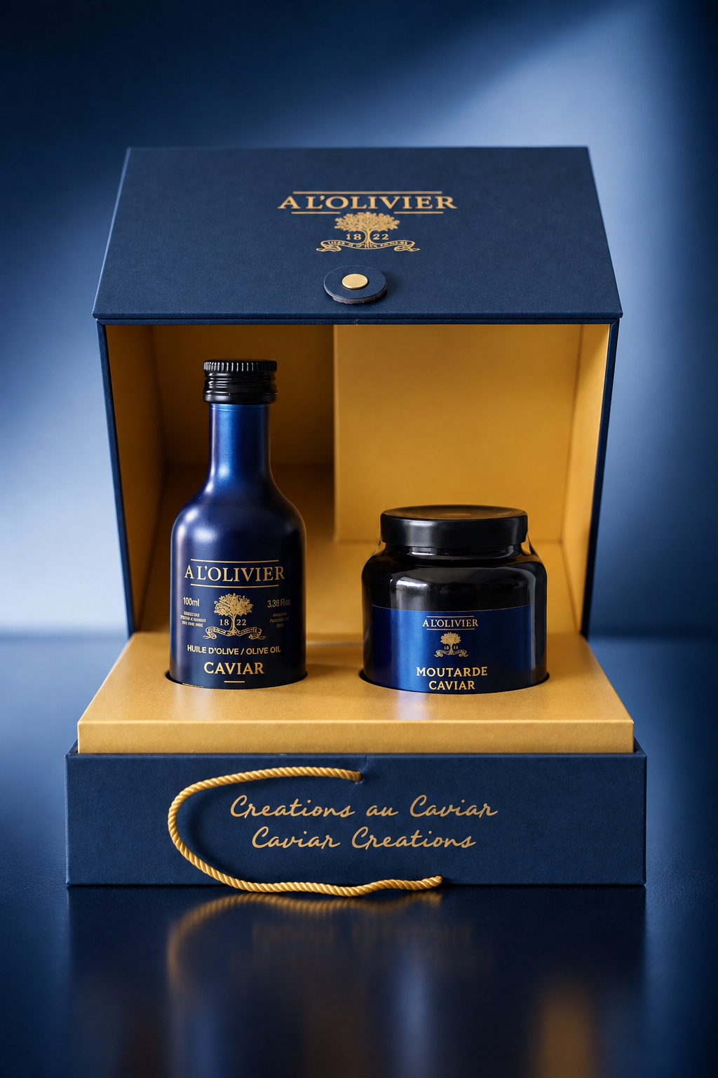 Kaviar Edition - Olivenöl mit Kaviar - 100ml Replikflasche
