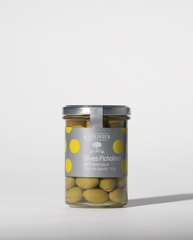 Aceitunas verdes Picholine de Provenza