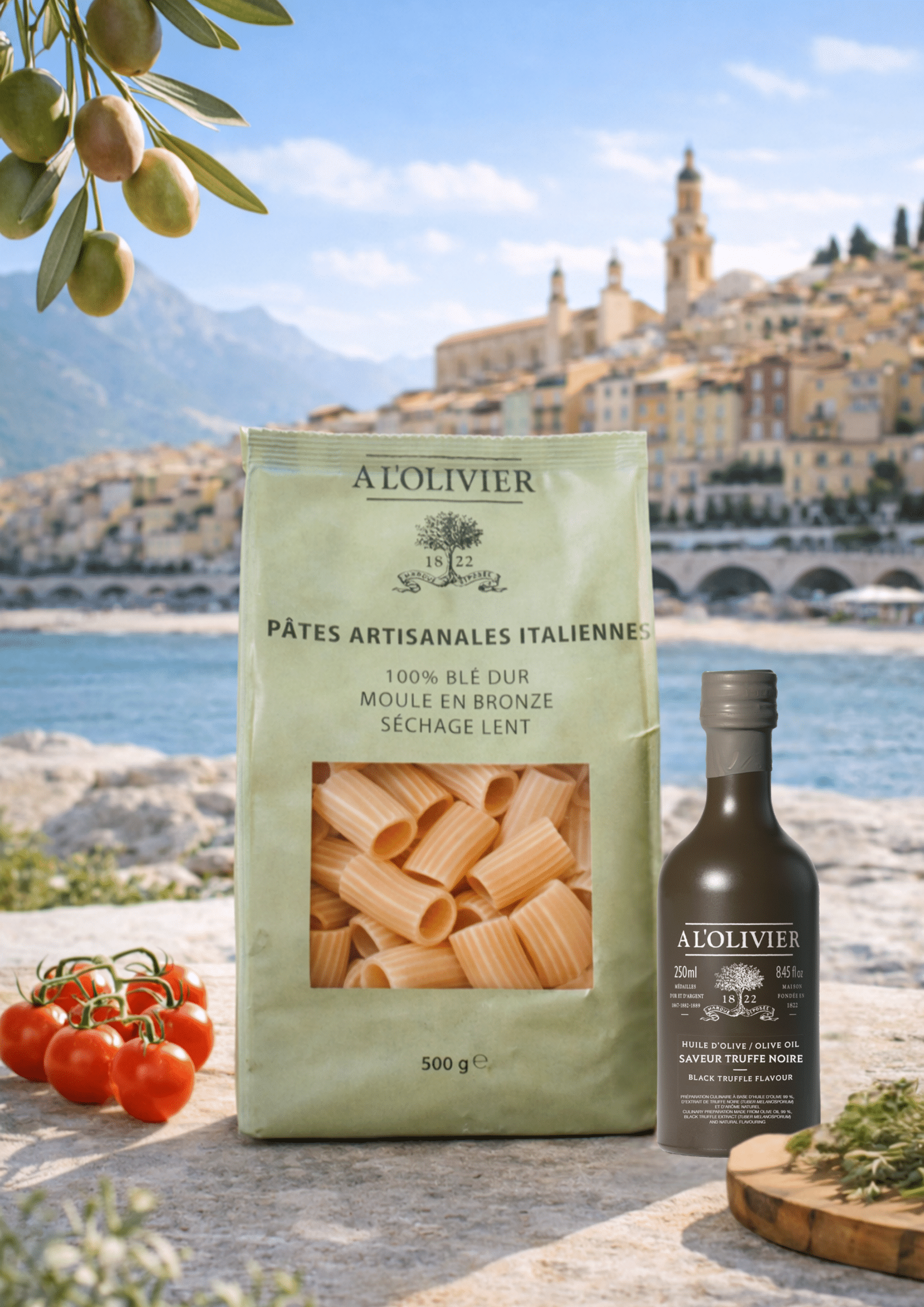 TORTIGLIONI PÂTES ARTISANALES ITALIENNES - 500g