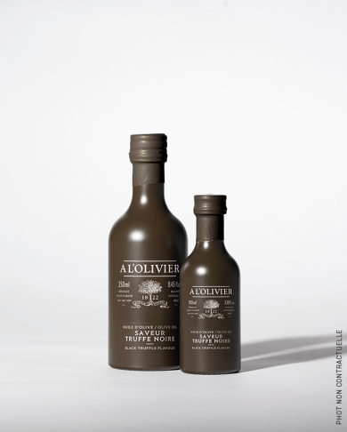 huile d'olive aromatique saveur truffe noire