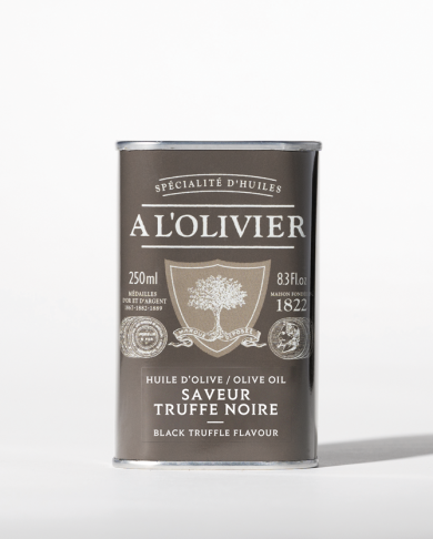 huile d'olive aromatique saveur truffe noire