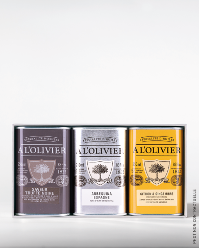 Iconic olive oil gift set