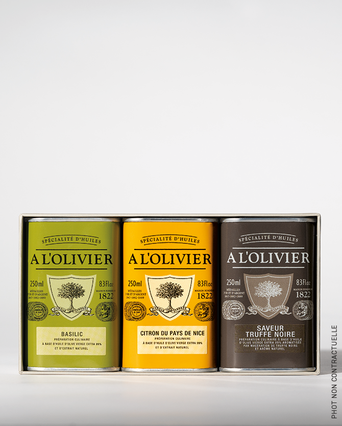 Essential aromatic olive oil gift set - Aromatic Olive Oils - A l'Olivier