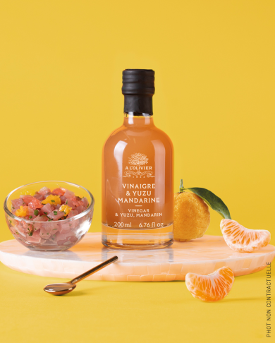 vinaigre yuzu et mandarine