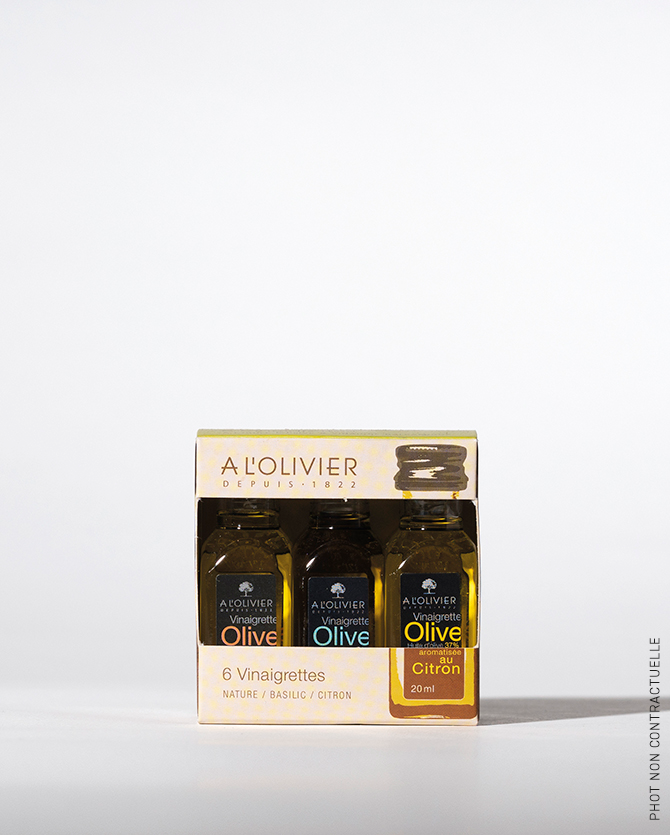 coffret miniatures 6 vinaigrettes