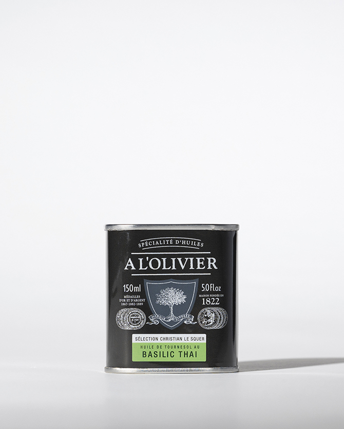 huile de tournesol aromatique au basilic thaï huile de tournesol aromatique au basilic thaï