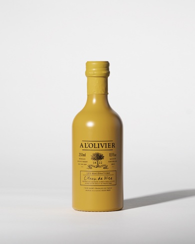 huile d'olive aromatique au citron du pays de nice