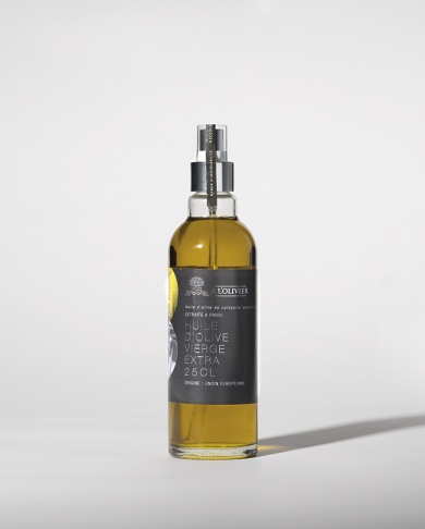 huile d'olive vierge extra - bouteille avec spray
