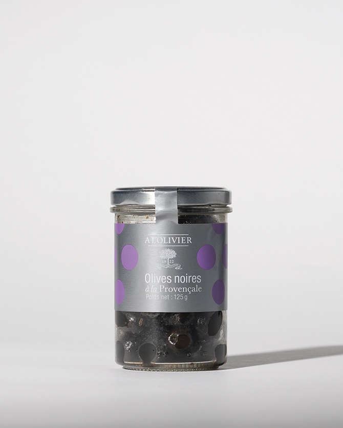 provençal style black olives