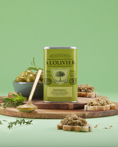 huile d'olive aromatique à la provençale