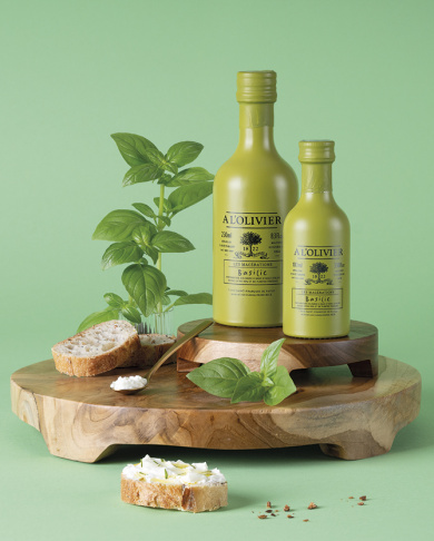 basil aromatic olive oil