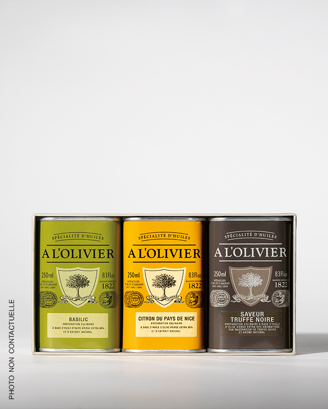 essential aromatic olive oil gift set
