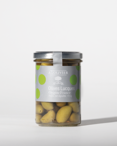 Lucca green olives from France