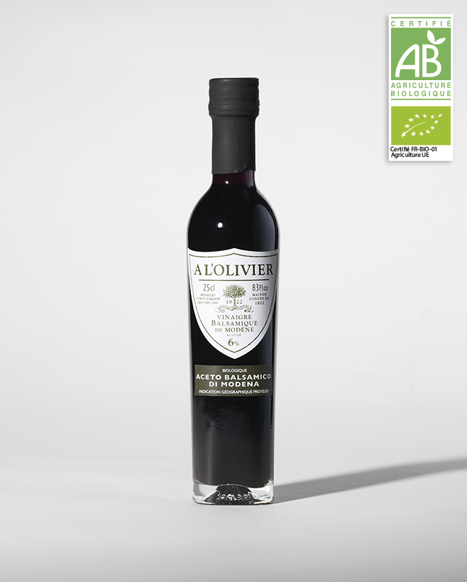 pgi balsamic vinegar of modena - organic