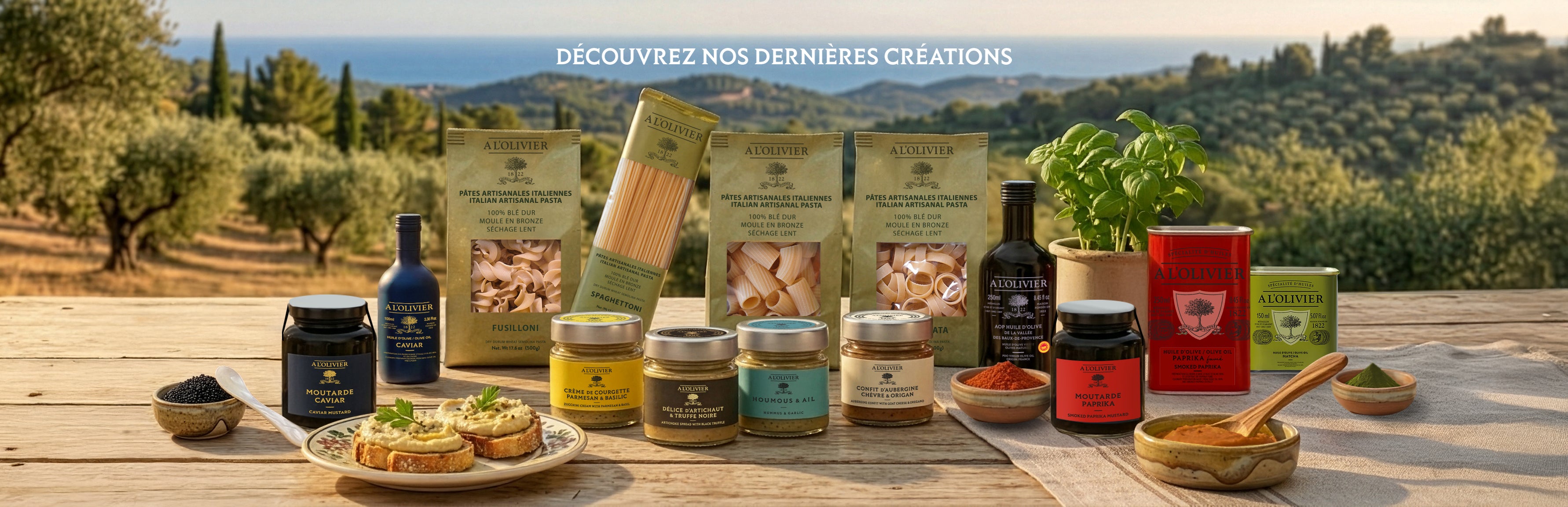 20%オフ！グルメラバーズEVOOフレーバーオリーブオイル5本セット À L OLIVIER · 1822年創業の極上オリーブオイルとフレーバーオイル