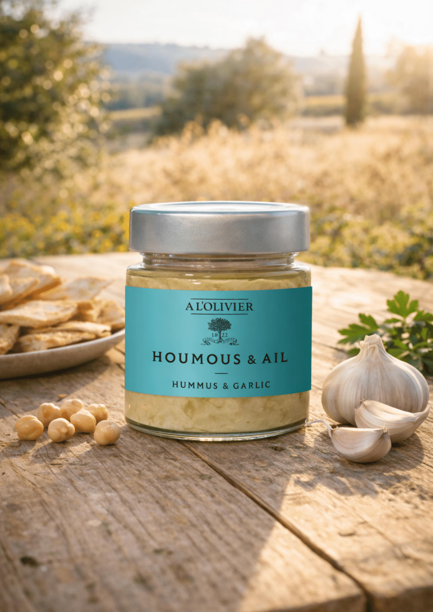 HOUMOUS ET AIL - 120g