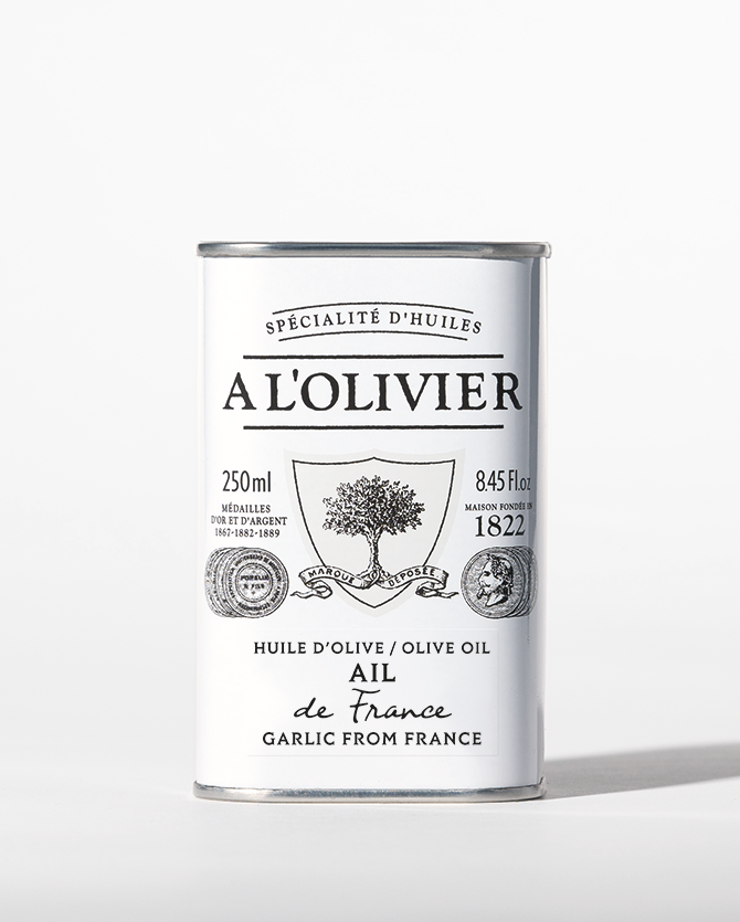 Aceite de oliva con infusión de ajo francés