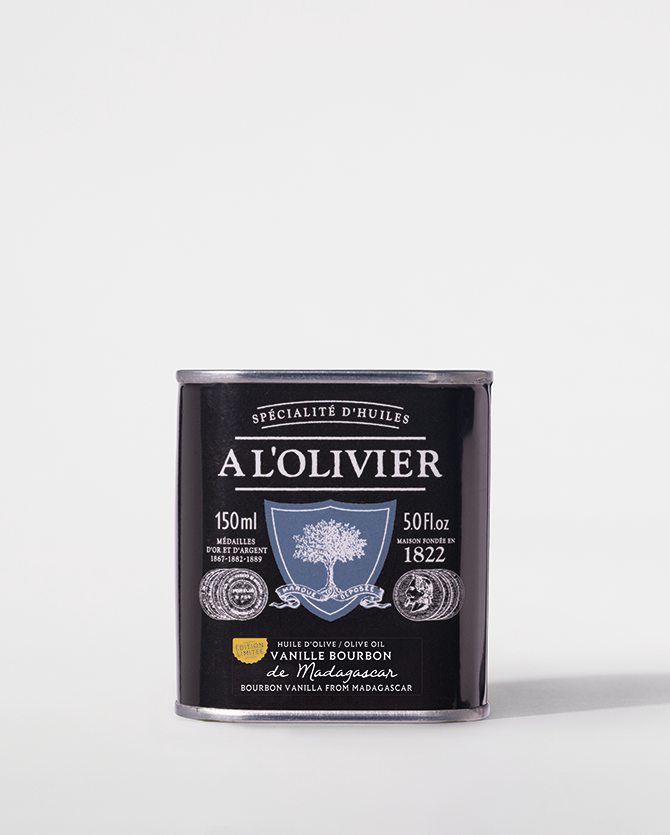 Huile d'olive infusée à la Vanille de Madagascar