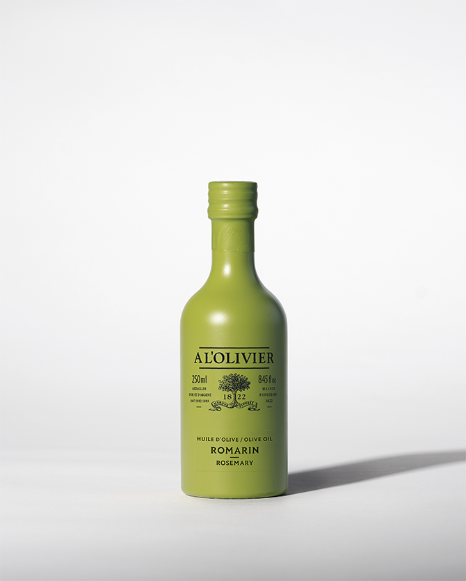 Huile d'olive infusée au Romarin