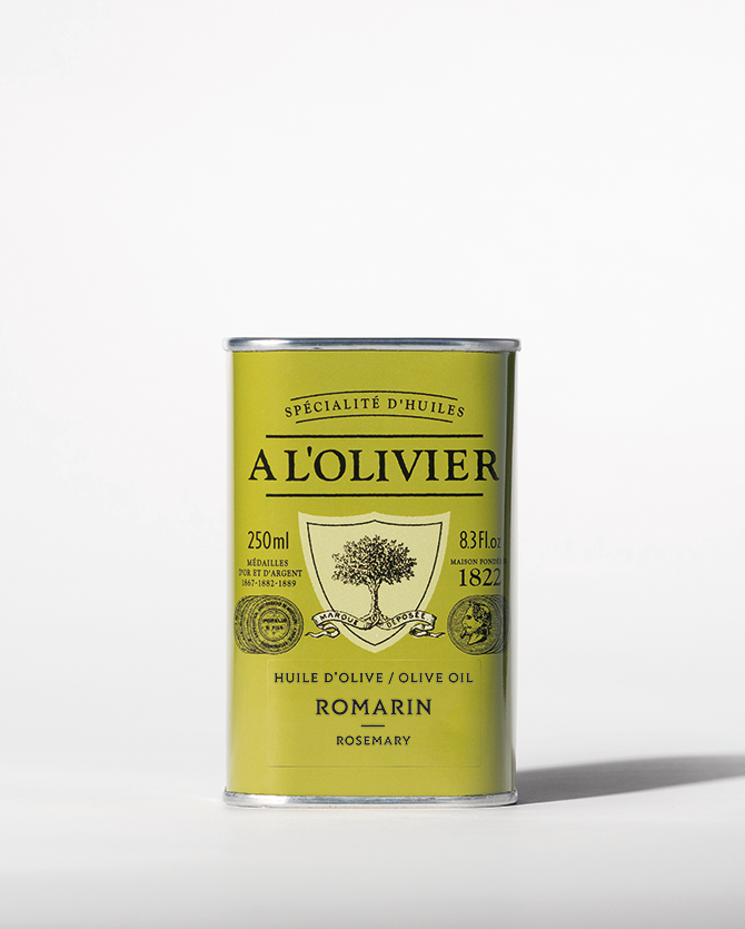 Huile d'olive infusée au Romarin