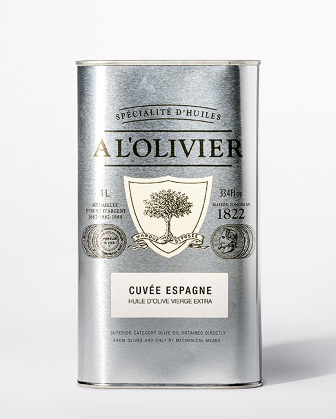 Huile d'olive vierge extra Cuvée Espagne