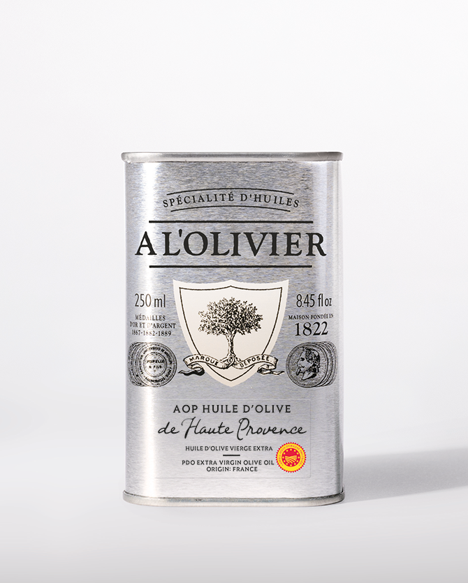 Extra virgin olive oil from Haute Provence PDO