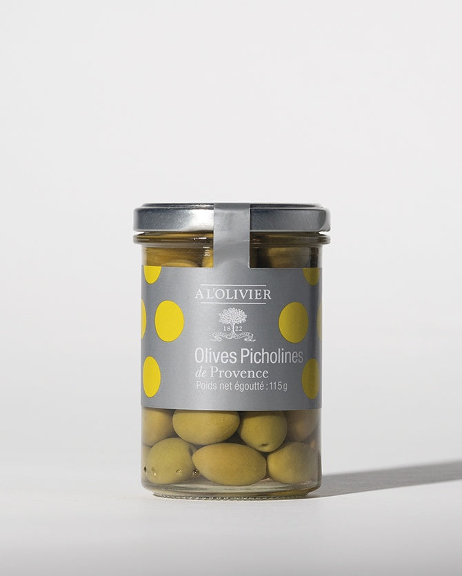 Aceitunas verdes Picholine de Provenza