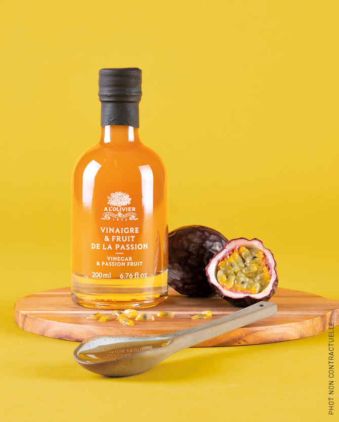 Vinegar & passion fruit